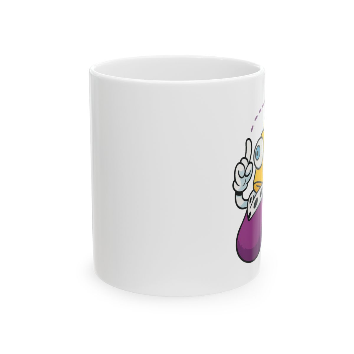 Kinger Royal Pride Funny Coffee Mug - alternate angle 1, merchandise