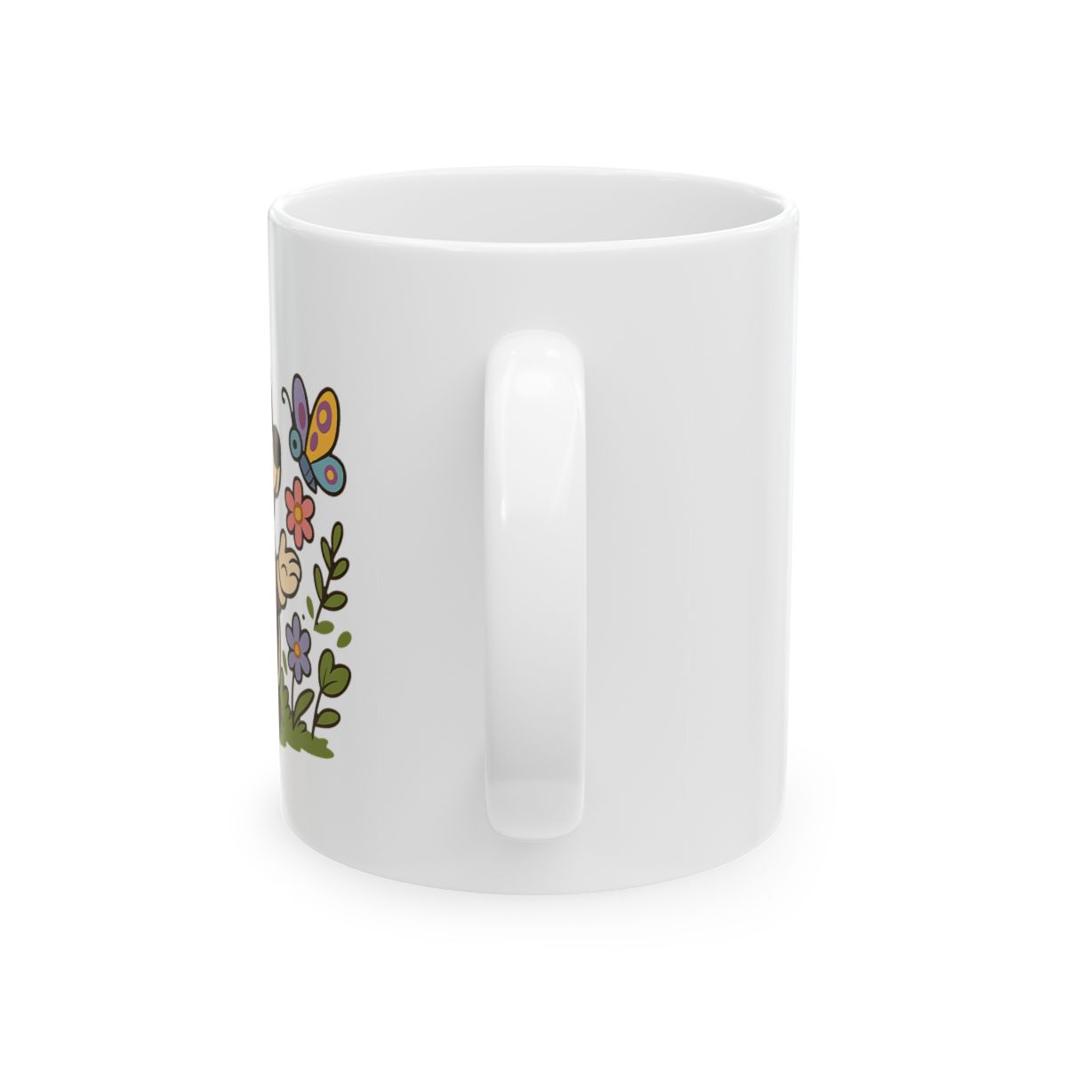 Queenie Heat Changing Coffee Mug | Salty Tears Magic - alternate angle 3, merchandise