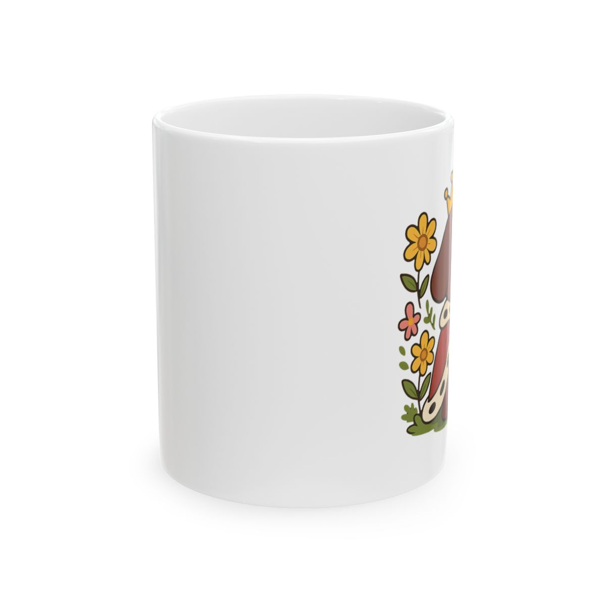 Queenie Heat Changing Coffee Mug | Salty Tears Magic - alternate angle 1, merchandise