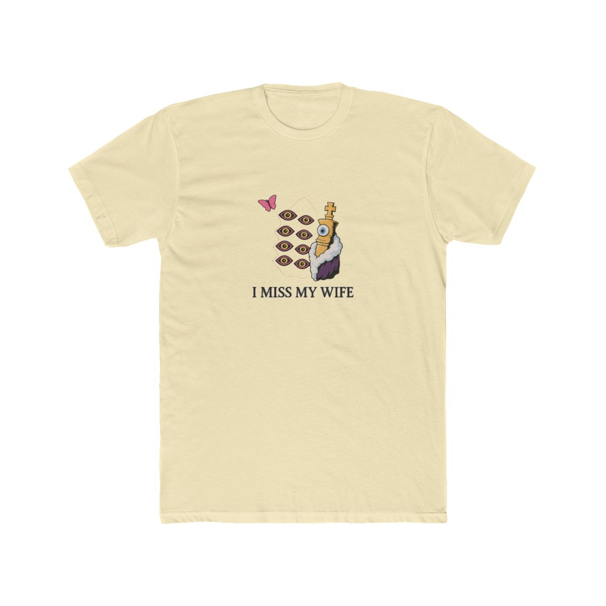 I Miss My Wife Kinger Funny T Shirt - alternate angle 5, merchandise