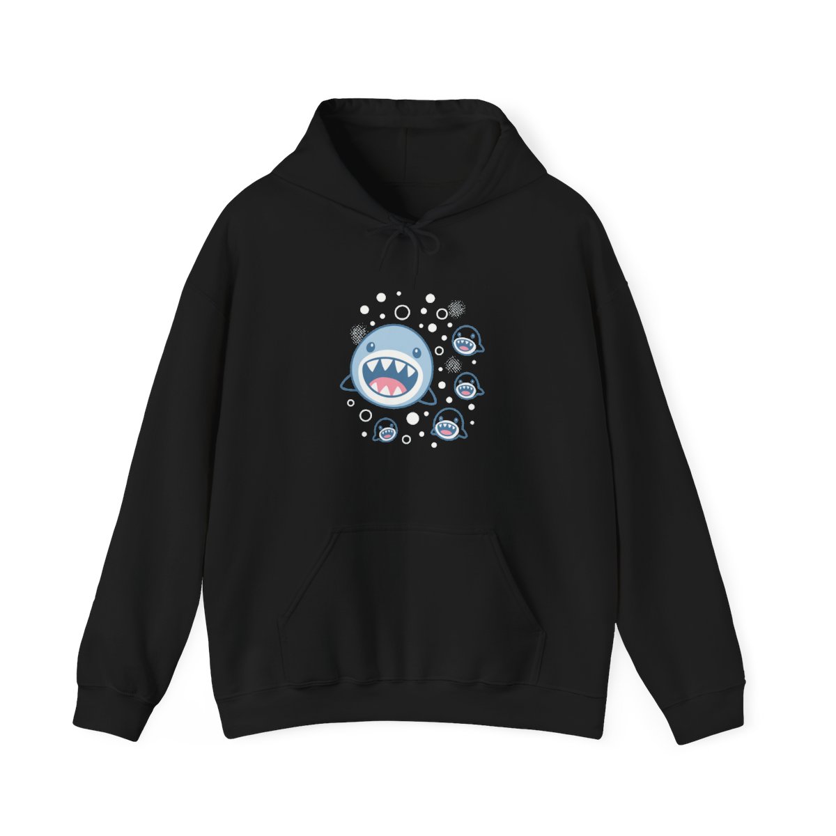 Whimsical Bubble Graphic Pullover Hoodie