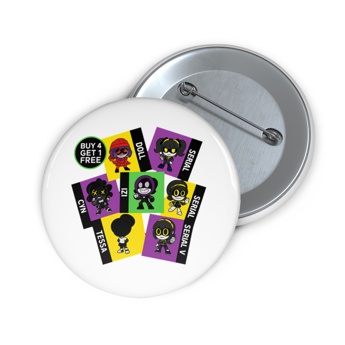 Murder Drones Character Enamel | Fan Pins, Animation Badges, Collector Gift - alternate angle 1, merchandise