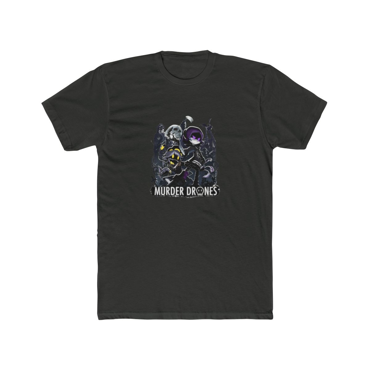 Murder Drones Sci-Fi Horror Graphic T Shirt - Ultimate Fandom Gear - alternate angle 5, merchandise