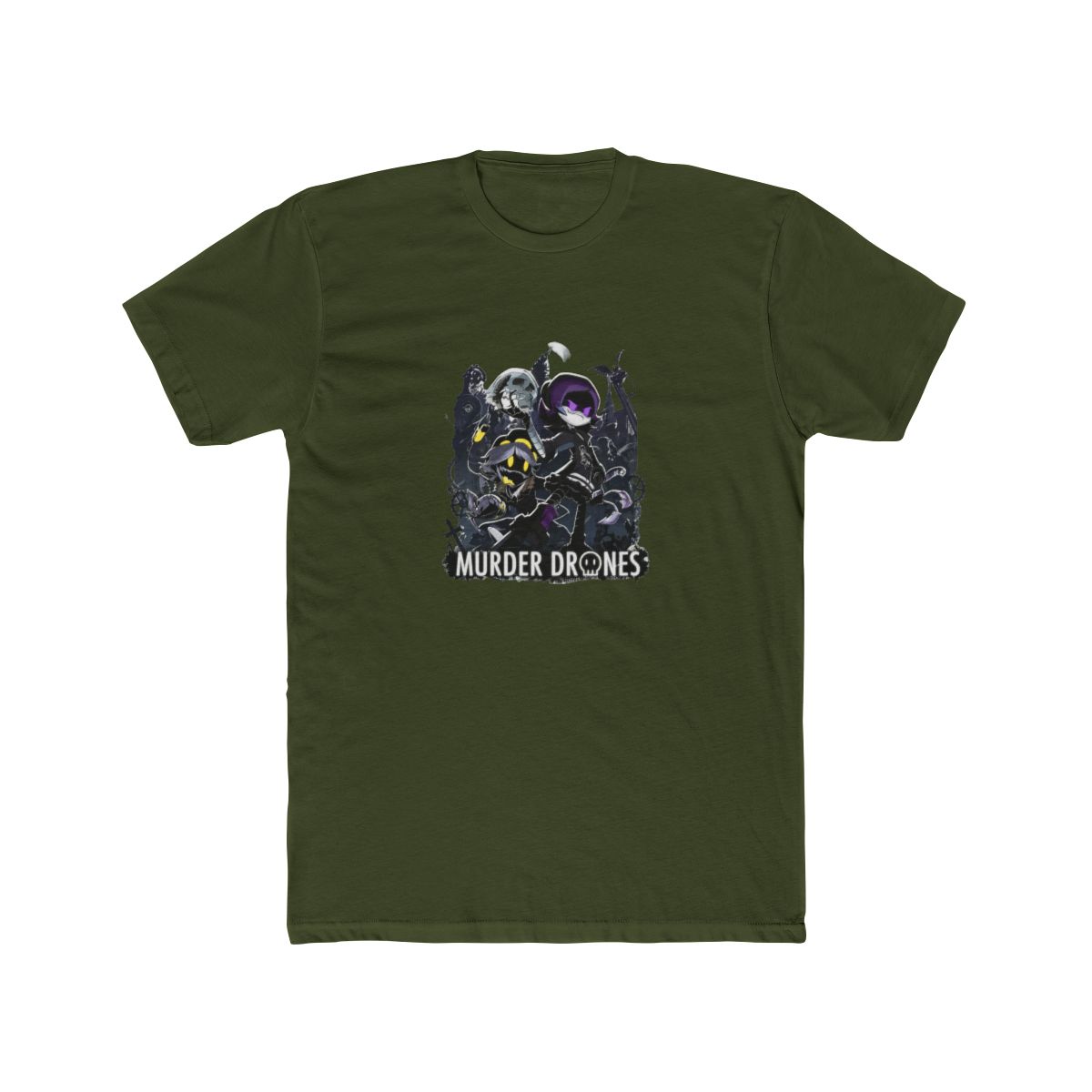 Murder Drones Sci-Fi Horror Graphic T Shirt - Ultimate Fandom Gear - alternate angle 4, merchandise
