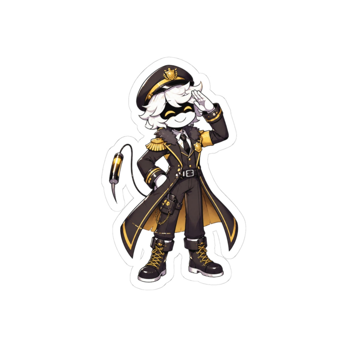 Murder Drones Halloween Chaos Sticker - Official stickers merchandise