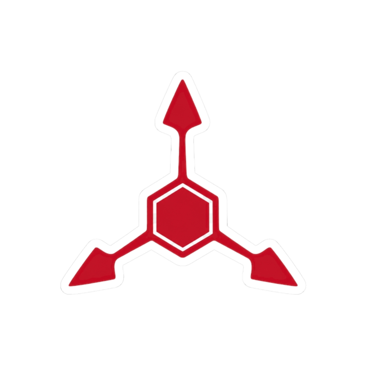 Absolute Solver Red Murder Drones Sticker | Bold Fandom Vinyl Decal - alternate angle 3, merchandise