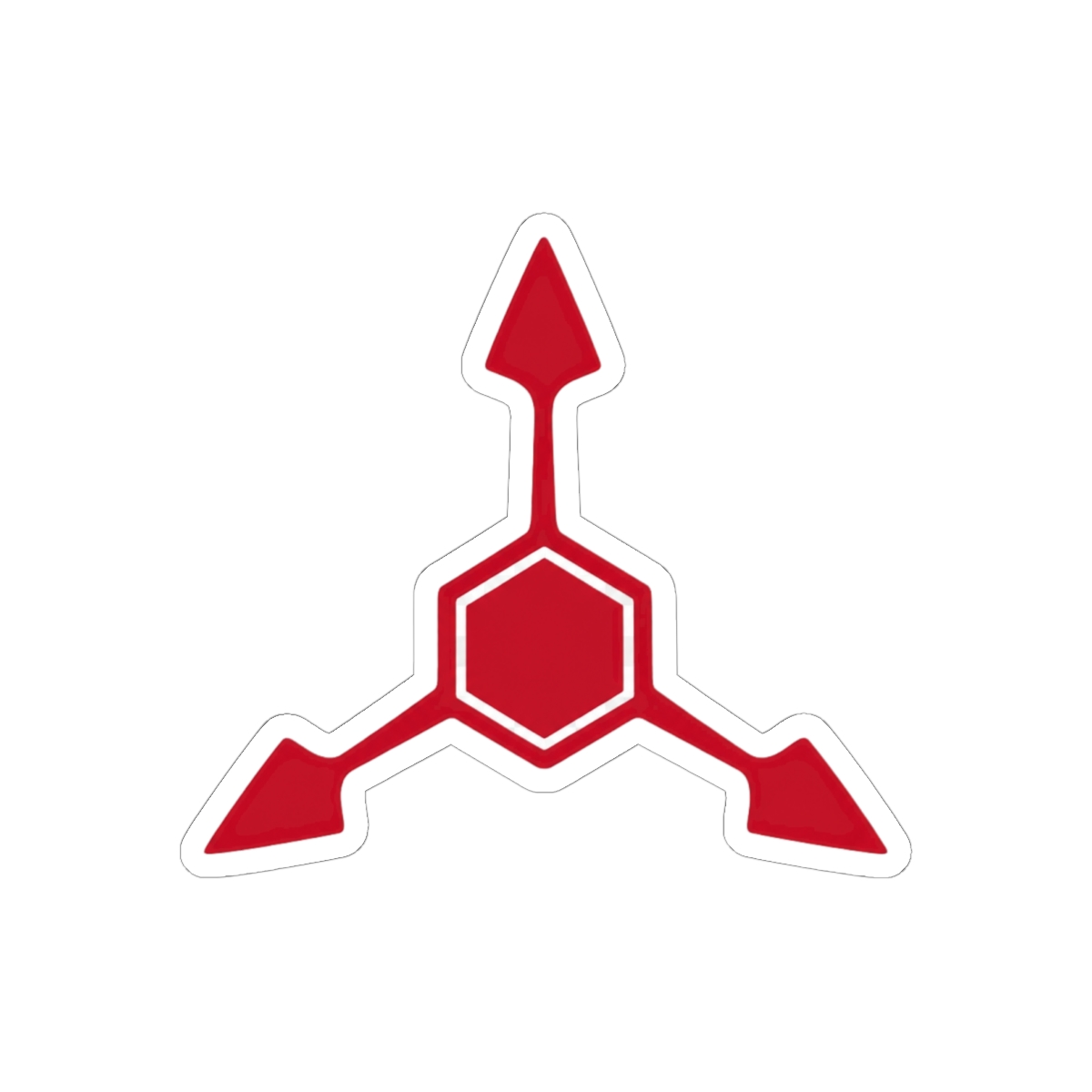 Absolute Solver Red Murder Drones Sticker | Bold Fandom Vinyl Decal — official Murder Drones Stickers
