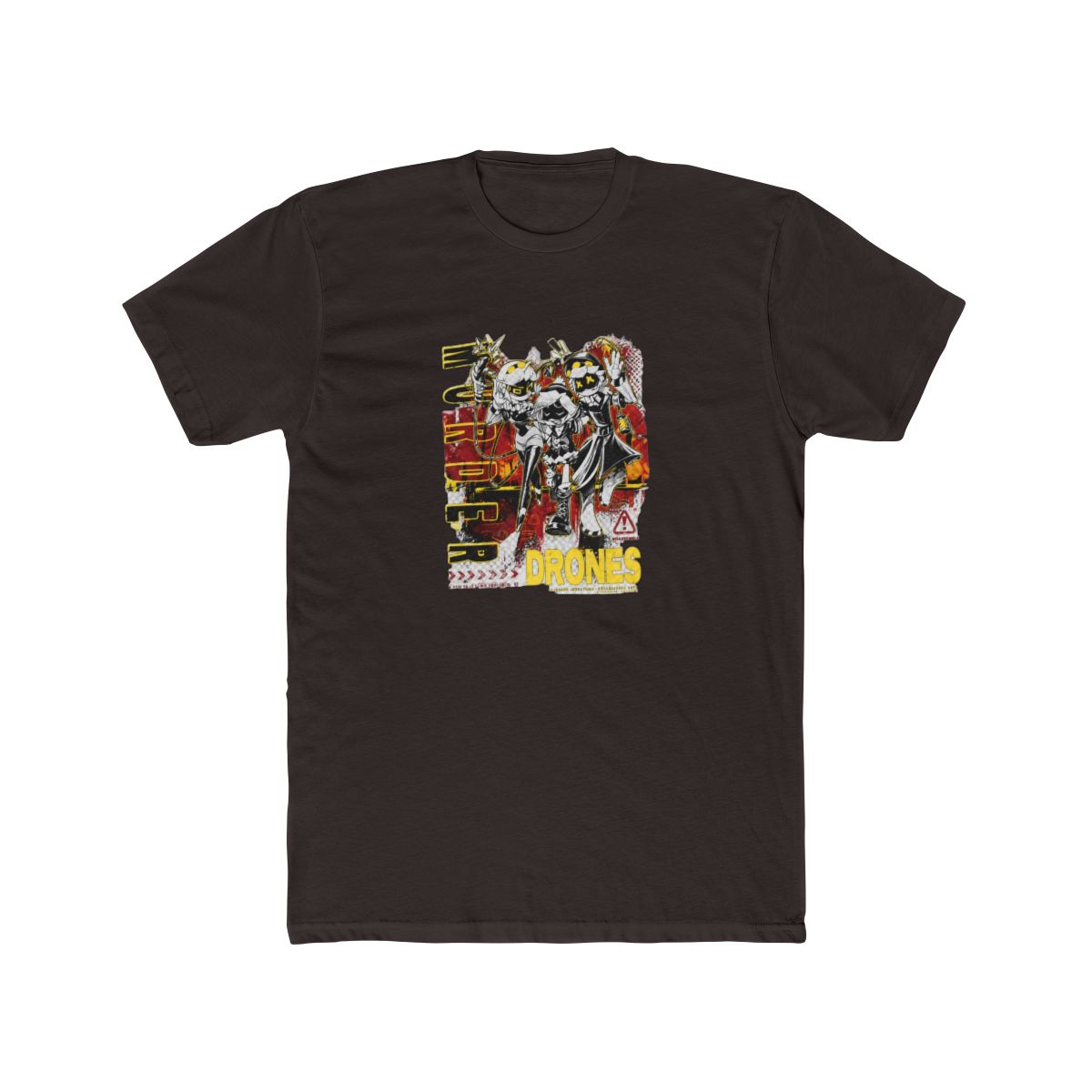 Murder Drones Sci-Fi Horror T Shirt - Glitch Productions Fan Gear - alternate angle 2, merchandise