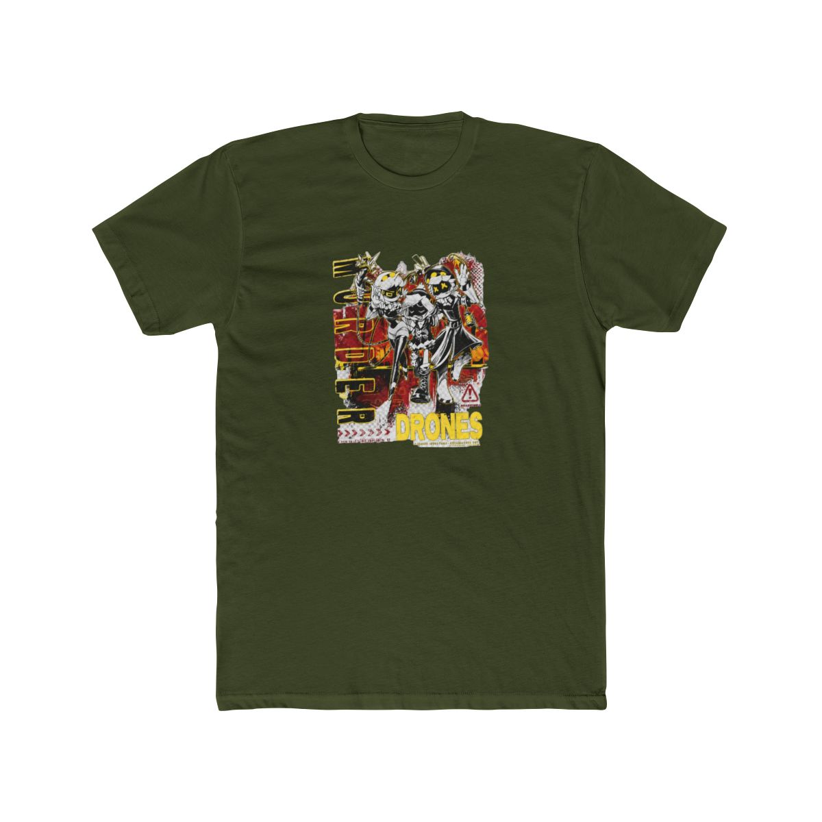 Murder Drones Sci-Fi Horror T Shirt - Glitch Productions Fan Gear - alternate angle 4, merchandise