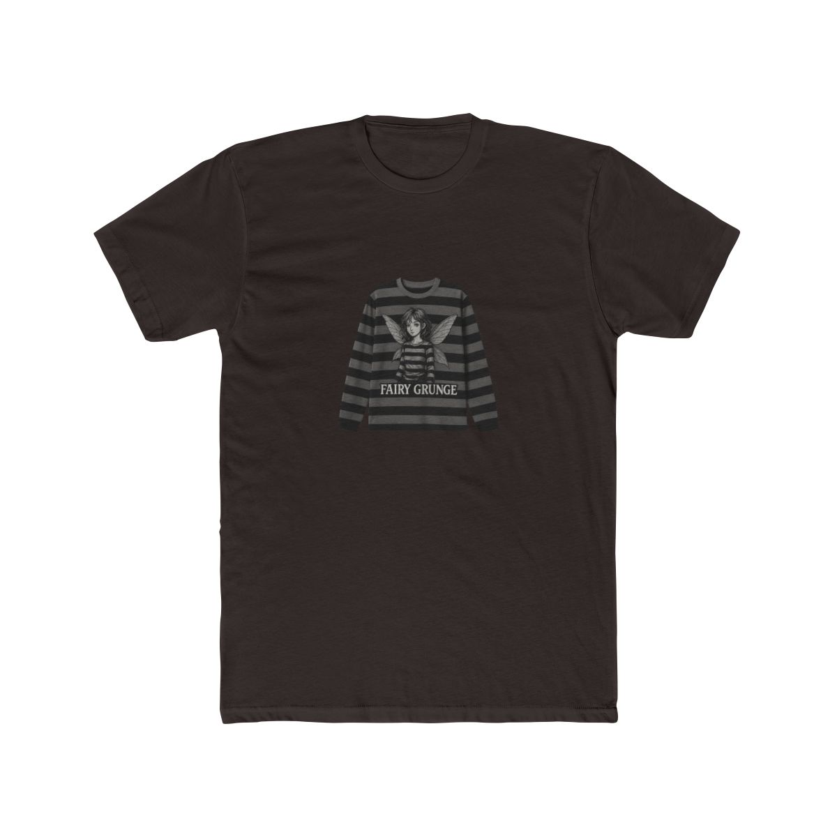 Fairy Grunge Y2K Long Sleeve T Shirt - Festival Rebel Magic - alternate angle 2, merchandise