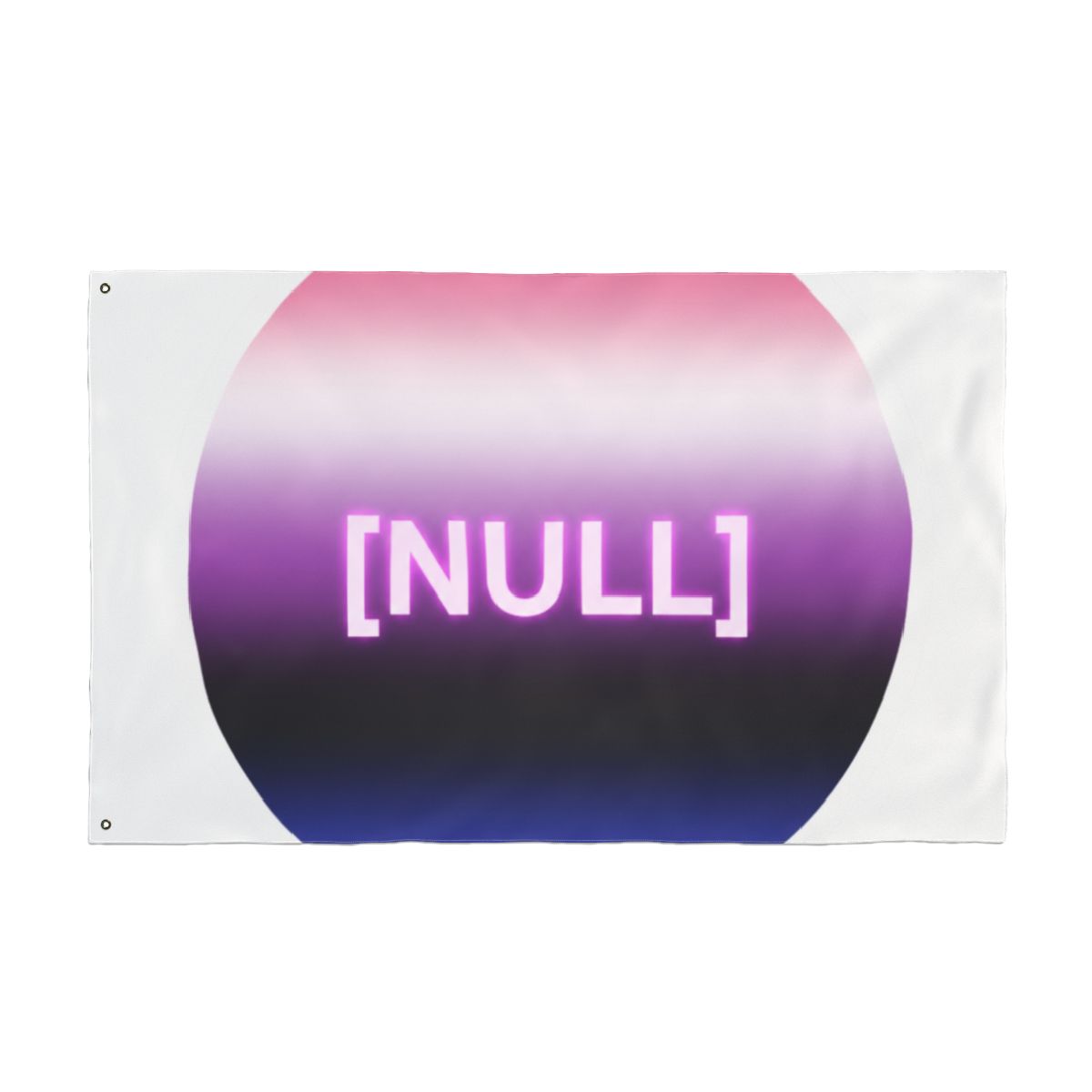 Absolute Solver NULL Genderfluid Flag | Vibrant Pride Wall Art - alternate angle 4, merchandise