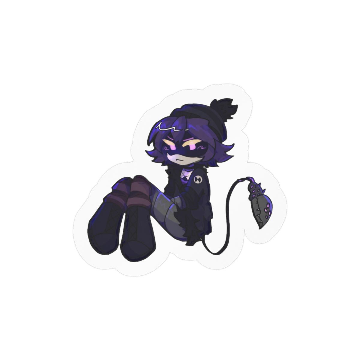 Uzi Doorman Funny Bold Sticker | Vinyl Decal for Laptops & Gear