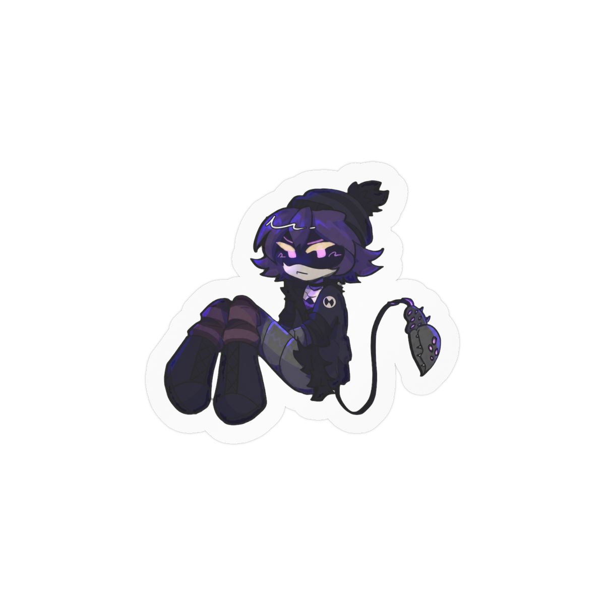 Uzi Doorman Funny Bold Sticker | Vinyl Decal for Laptops & Gear
