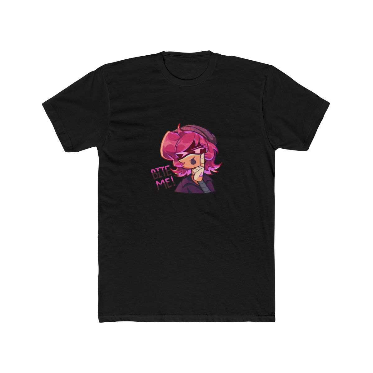Bite Me Uzi Sassy Gun Pun T Shirt - Firearm Fan Gift