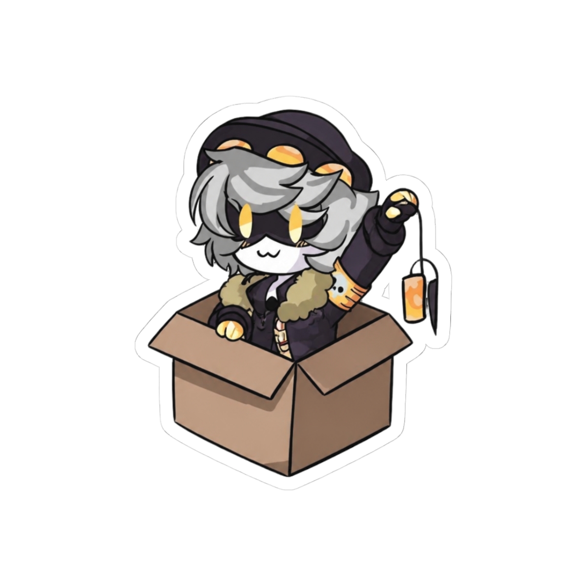 Serial Designation N Box Meme Sticker - Official stickers merchandise