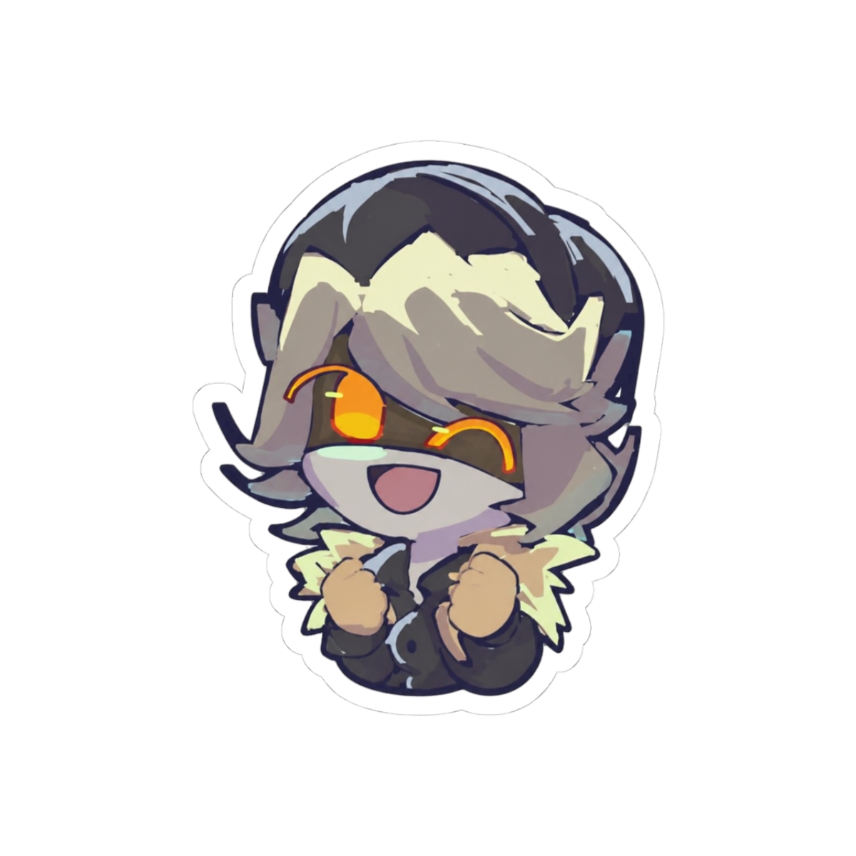 Murder Drones Cyn N Uzi Character Fandom Sticker - Official stickers merchandise