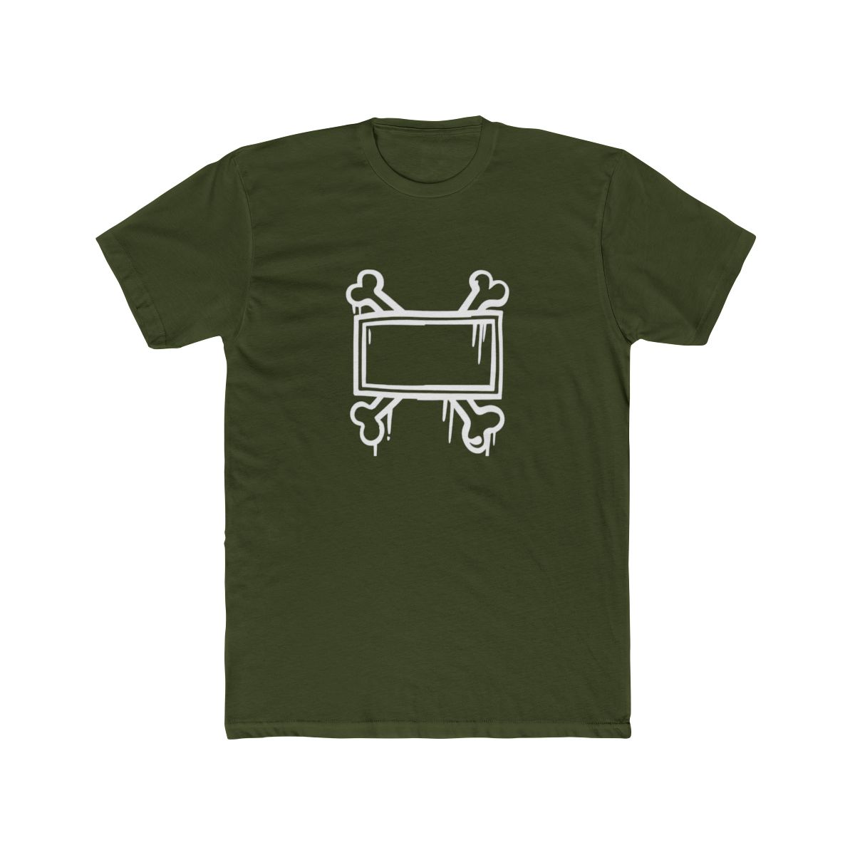 Uzi Doorman Bone Battery Surreal T Shirt - Absurd Punk Graphic Tee - alternate angle 4, merchandise