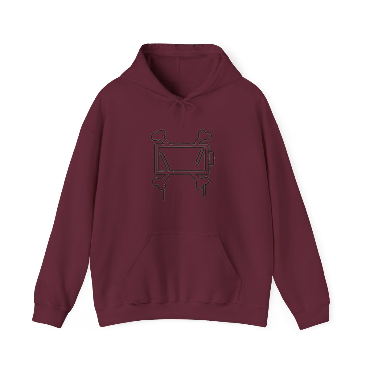 Murder Drones Uzi Fleece Hoodie - alternate angle 2, merchandise