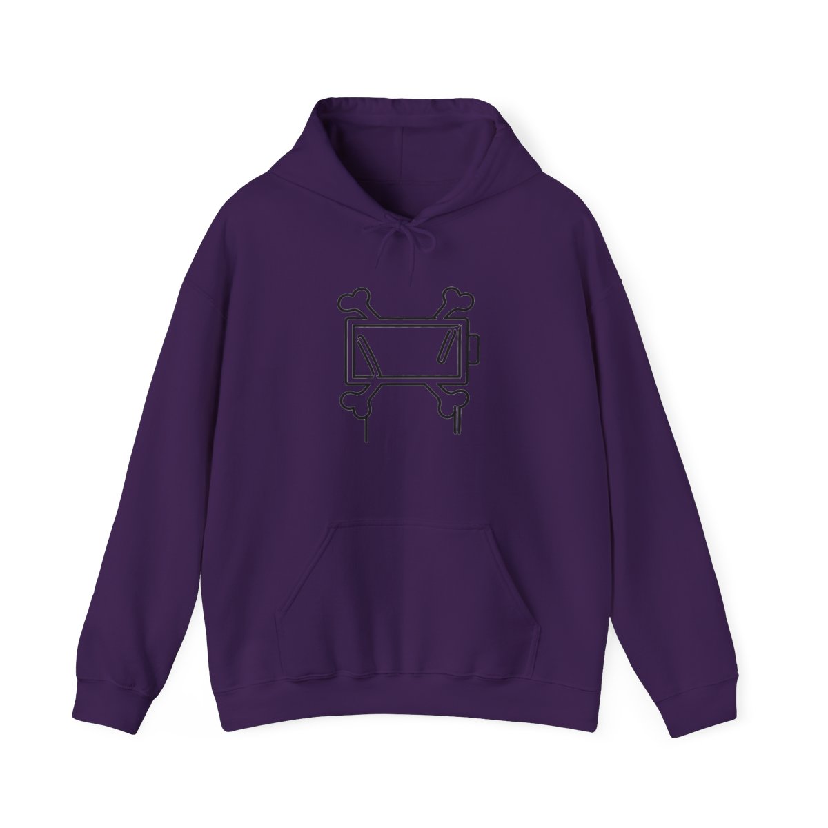 Murder Drones Uzi Fleece Hoodie - alternate angle 3, merchandise