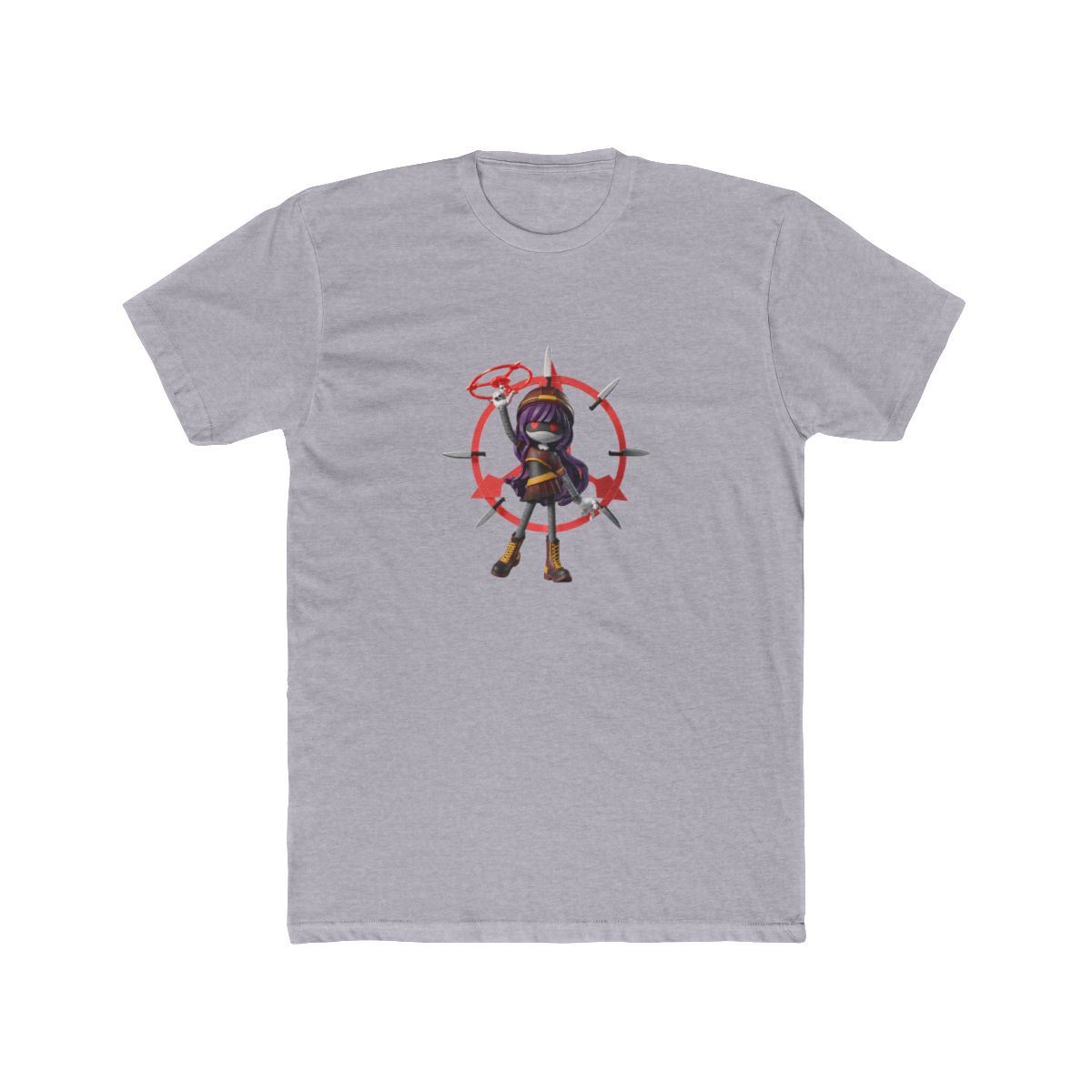 Kawaii Anime Doll Gaze Graphic T Shirt - alternate angle 5, merchandise