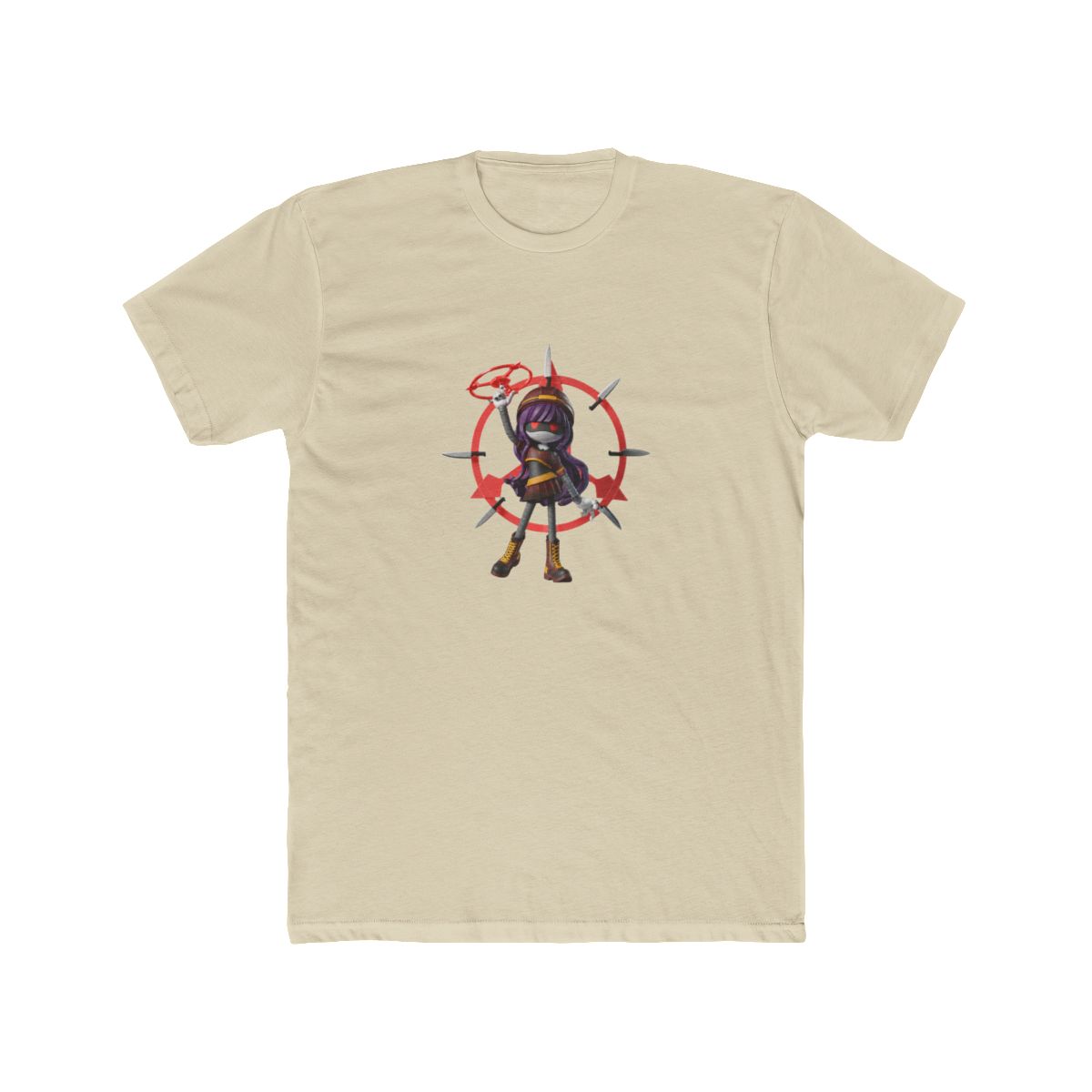 Kawaii Anime Doll Gaze Graphic T Shirt - alternate angle 4, merchandise