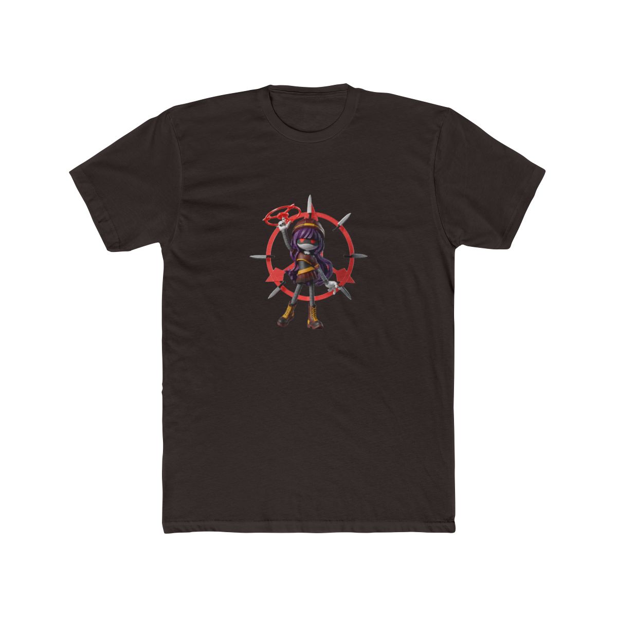 Kawaii Anime Doll Gaze Graphic T Shirt - alternate angle 2, merchandise