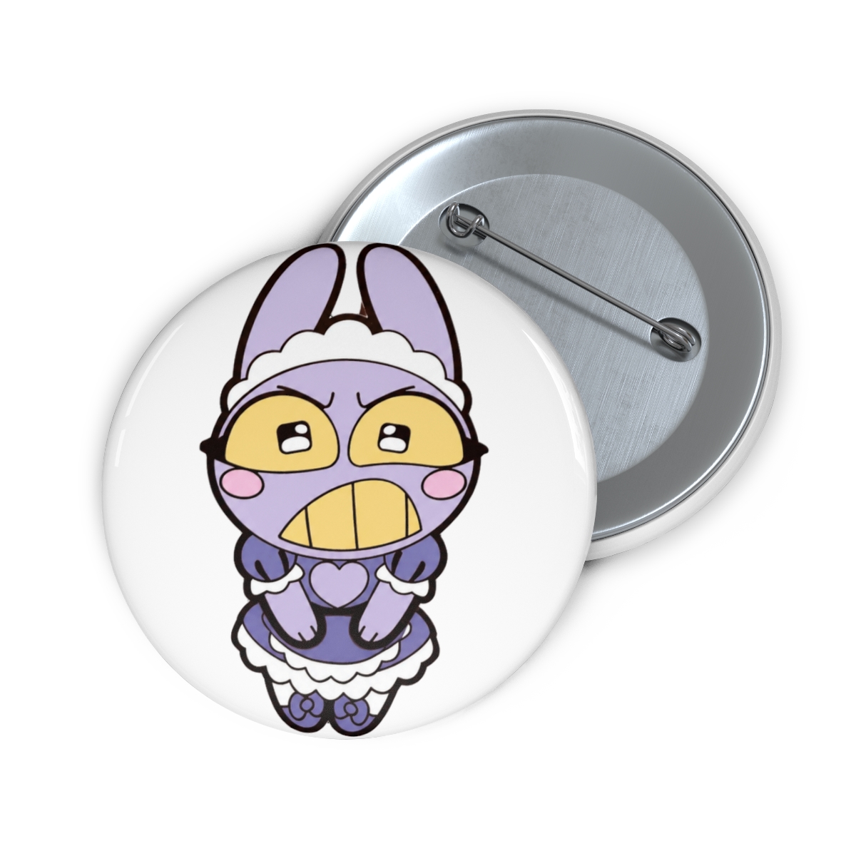 Maid Jax Enamel Pin | Cute LoL Fandom Badge - alternate angle 1, merchandise