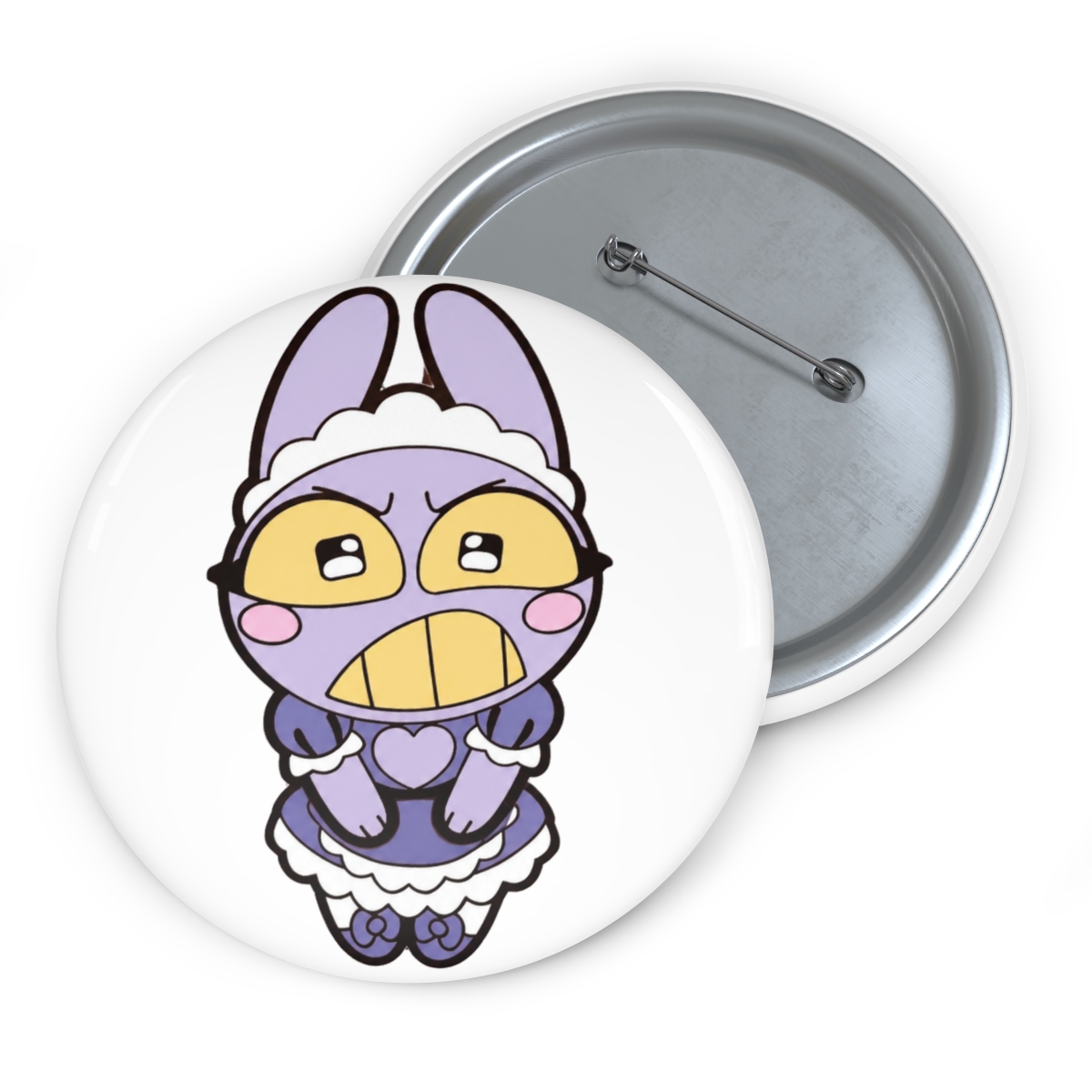 Maid Jax Enamel Pin | Cute LoL Fandom Badge - alternate angle 2, merchandise