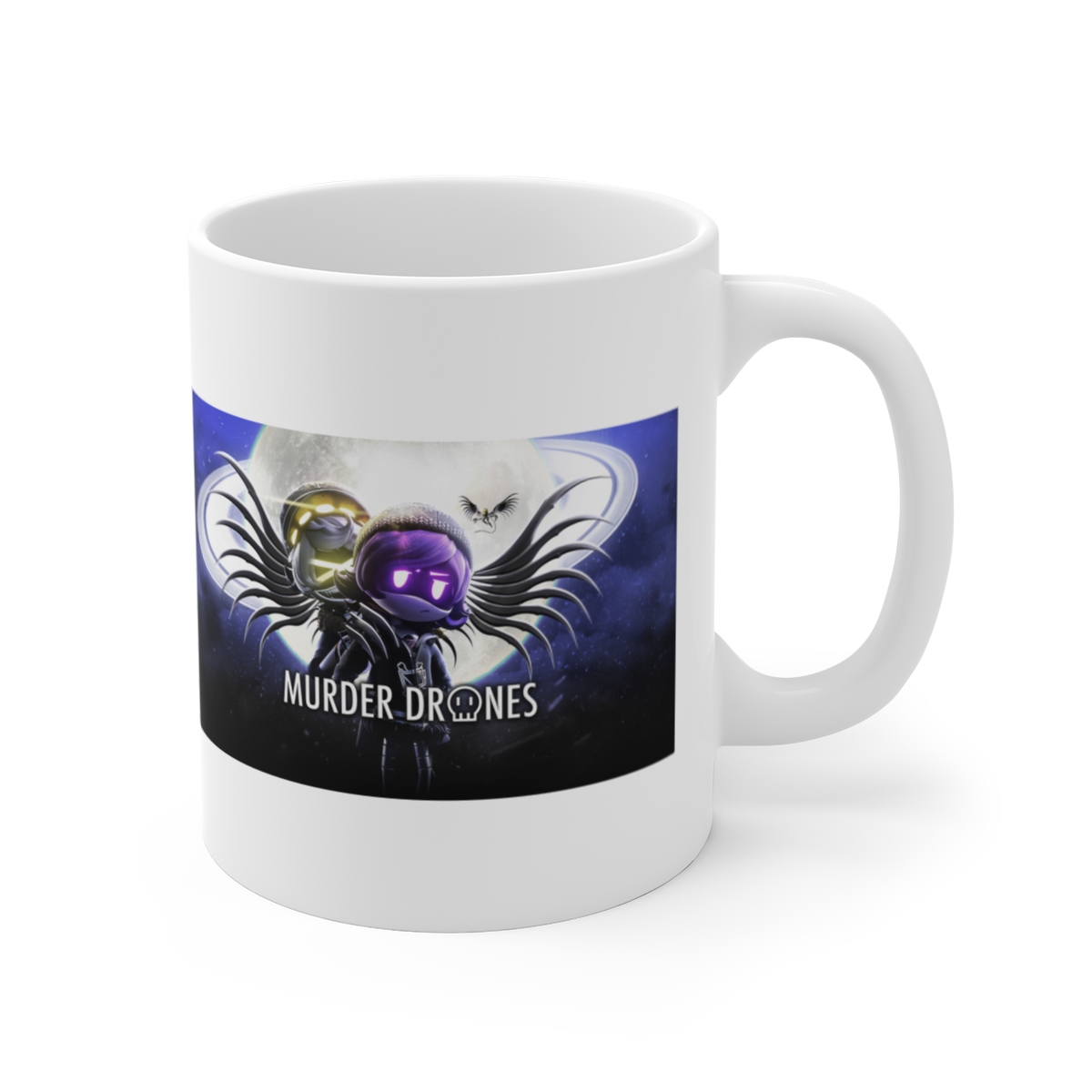Murder Drones White Mug - Official mugs merchandise