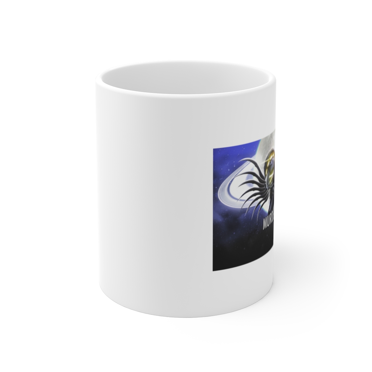 Murder Drones White Mug - alternate angle 1, merchandise