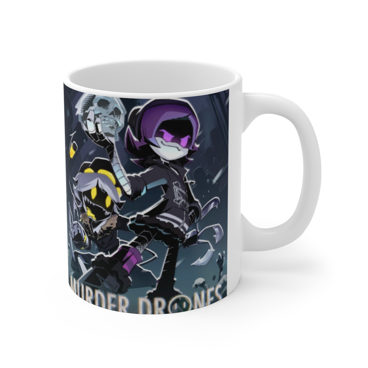 Murder Drones White Mug