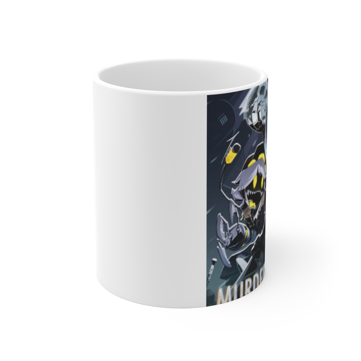 Murder Drones White Mug - alternate angle 1, merchandise