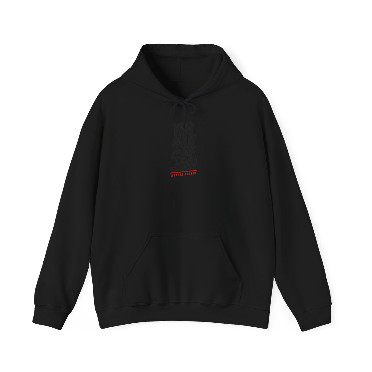 Murder Drones "You Had One Job!" Hoodie - alternate angle 2, merchandise