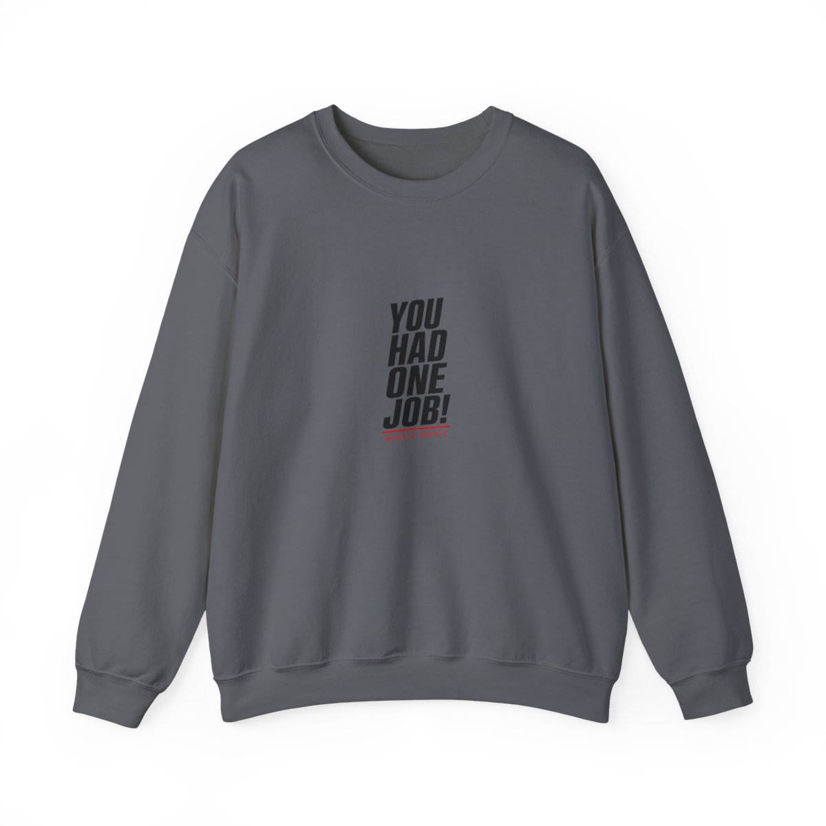 Murder Drones "You Had One Job!" Crewneck - alternate angle 5, merchandise