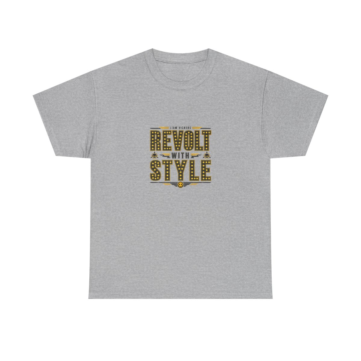 Murder Drones "Revolt with Style" Unisex Tee - alternate angle 3, merchandise