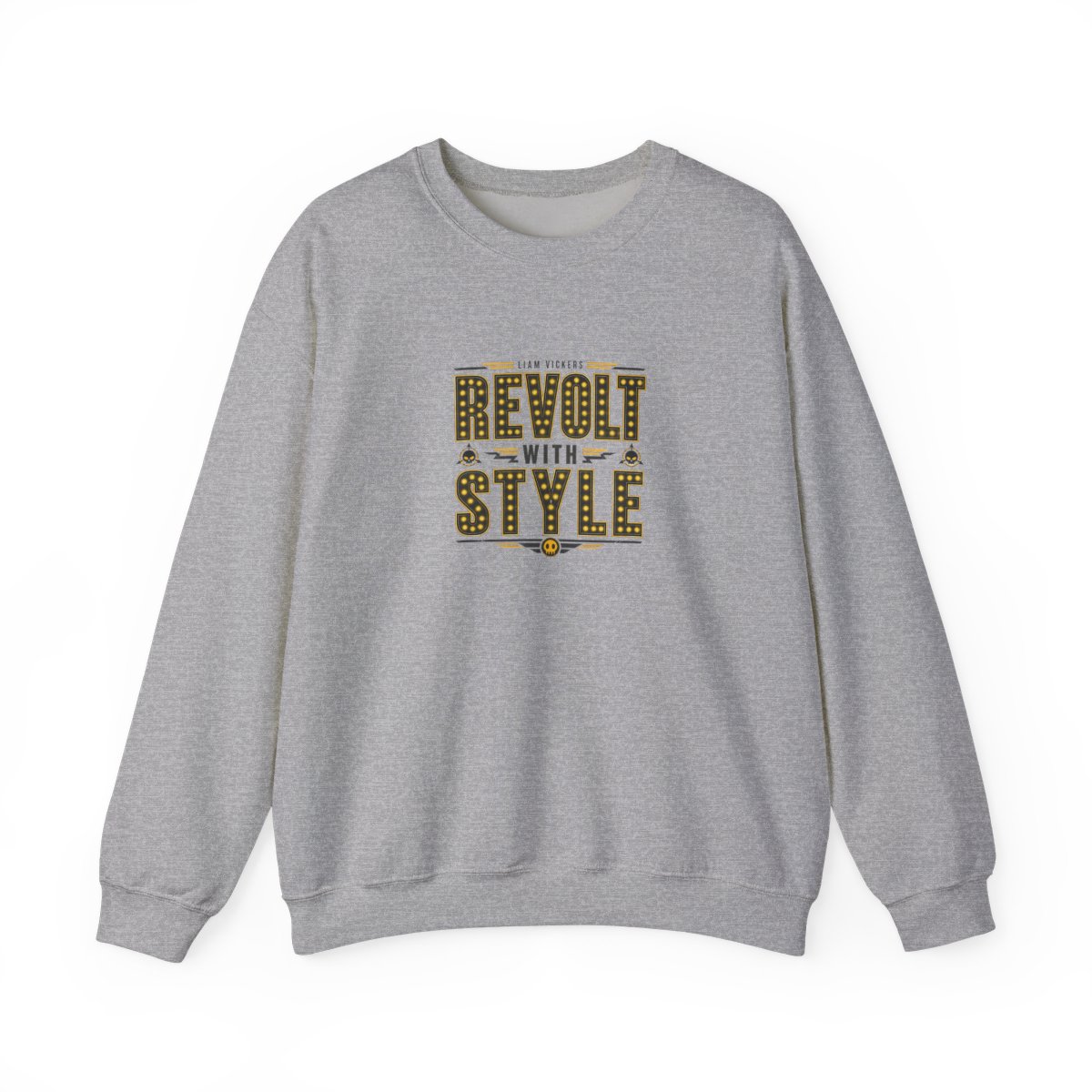 Murder Drones "Revolt with Style" Crewneck - alternate angle 2, merchandise