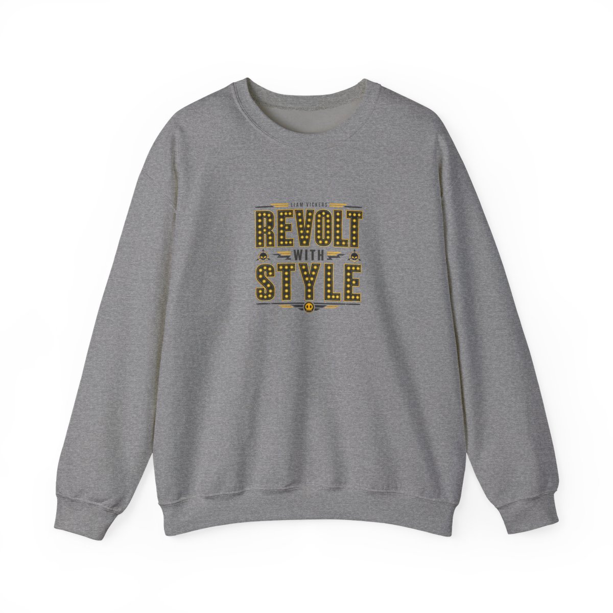 Murder Drones "Revolt with Style" Crewneck - alternate angle 3, merchandise
