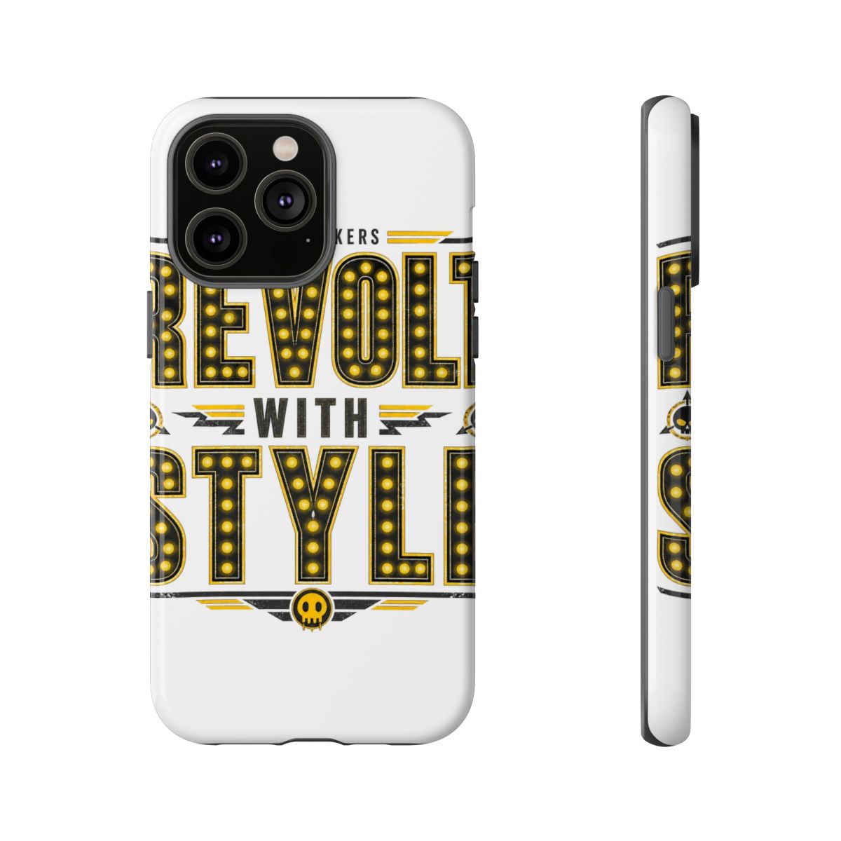 Murder Drones "Revolt with Style" Phone Case - alternate angle 5, merchandise