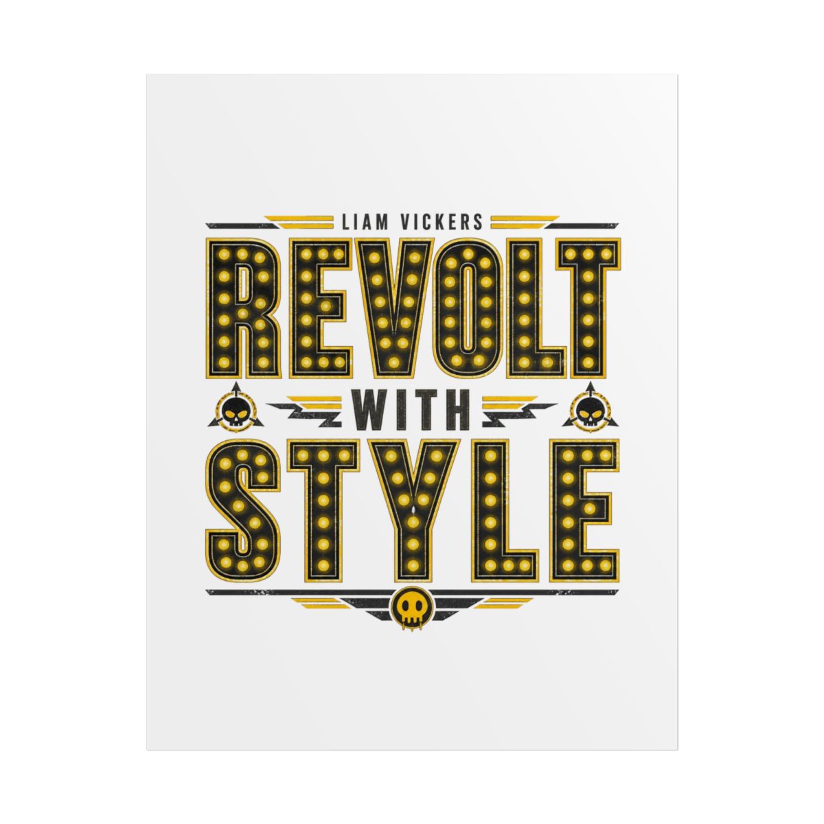 Murder Drones "Revolt with Style" Poster - alternate angle 1, merchandise