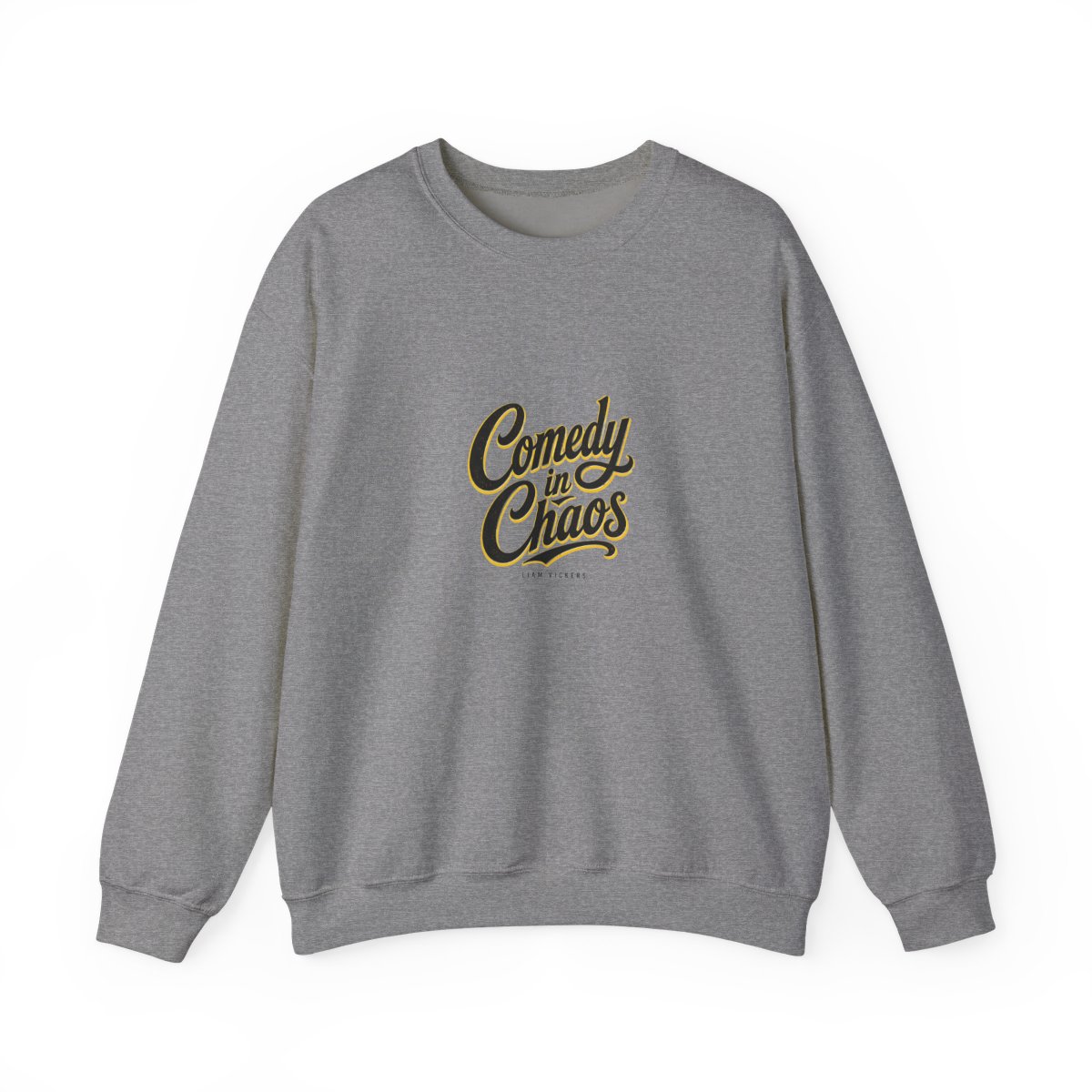 Murder Drones "Comedy in Chaos" Crewneck - alternate angle 3, merchandise