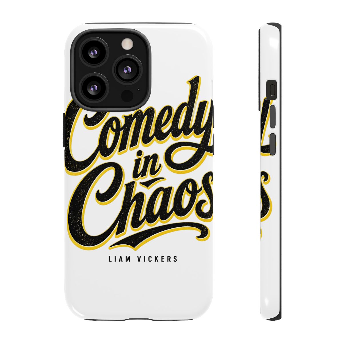 Murder Drones "Comedy in Chaos" Phone Case - alternate angle 1, merchandise
