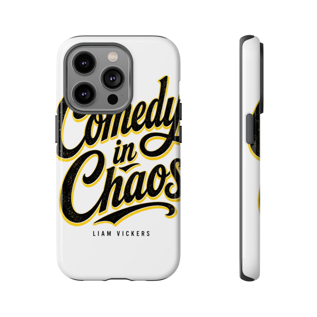 Murder Drones "Comedy in Chaos" Phone Case - alternate angle 4, merchandise