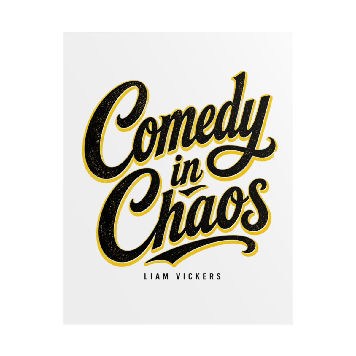 Murder Drones "Comedy in Chaos" Poster - alternate angle 1, merchandise