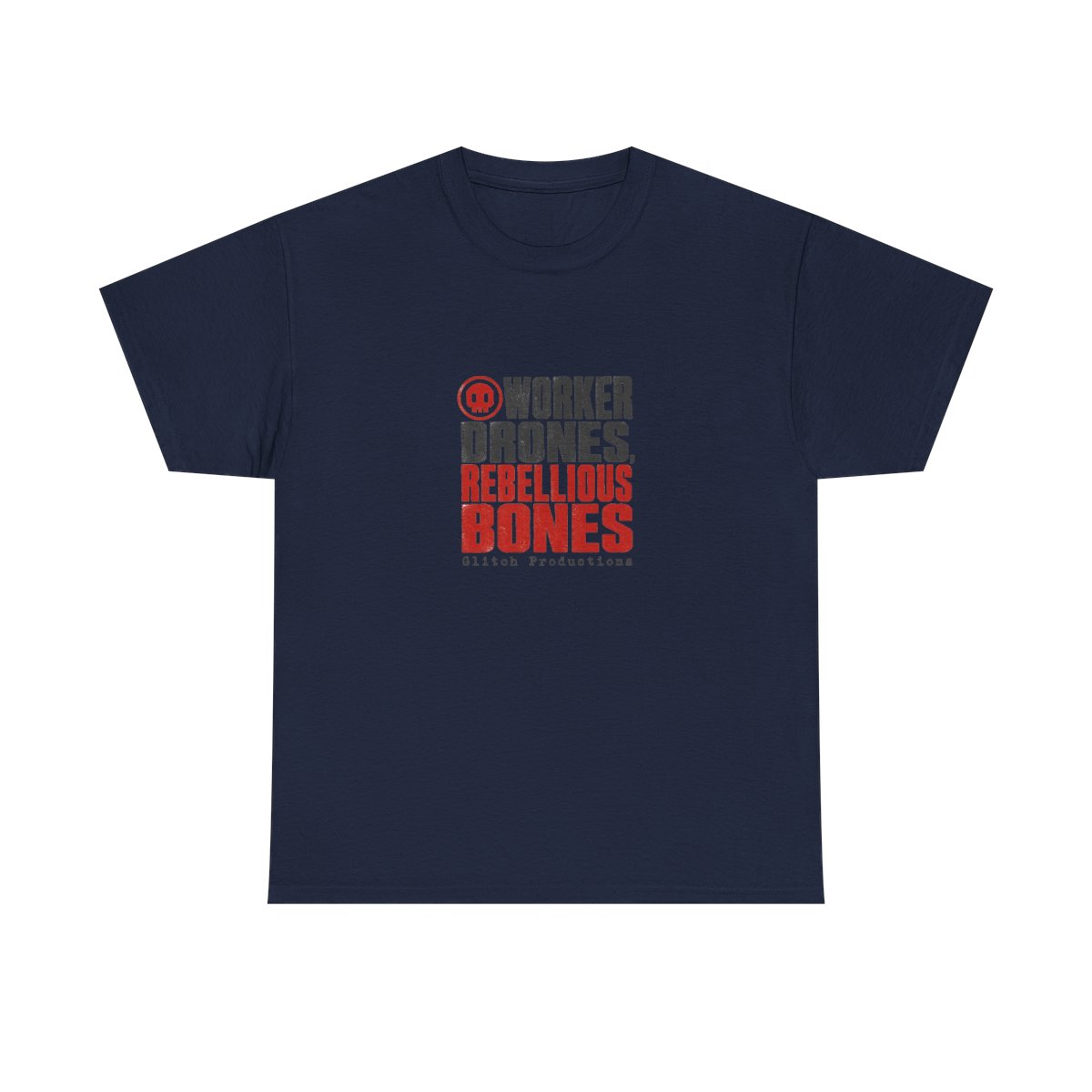 Murder Drones "Worker Drones, Rebellious Bones" Unisex Tee - alternate angle 5, merchandise