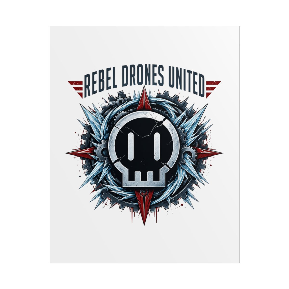 Murder Drones "Rebel Drones United" Poster - Official Posters & Wall Art merchandise