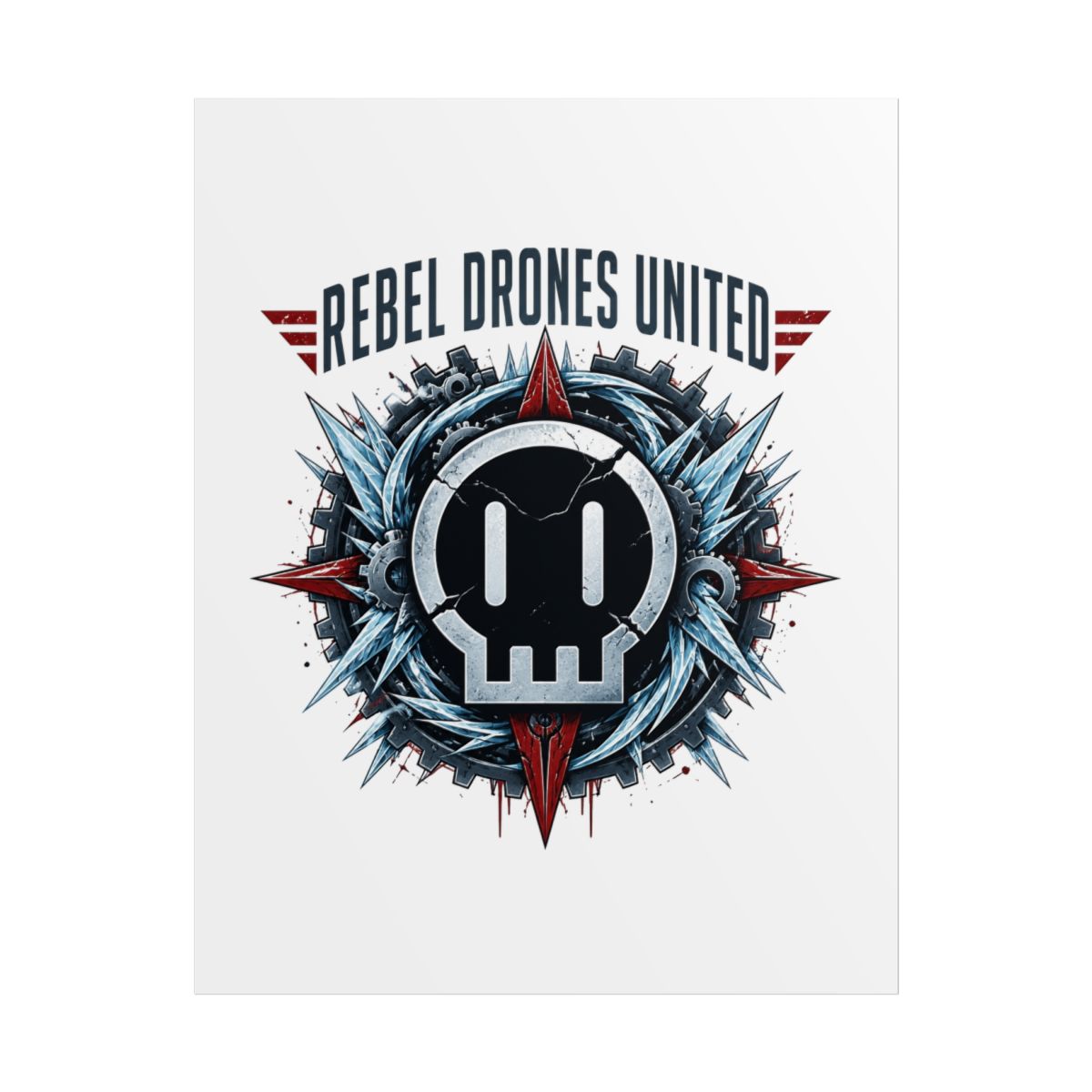 Murder Drones "Rebel Drones United" Poster - alternate angle 1, merchandise