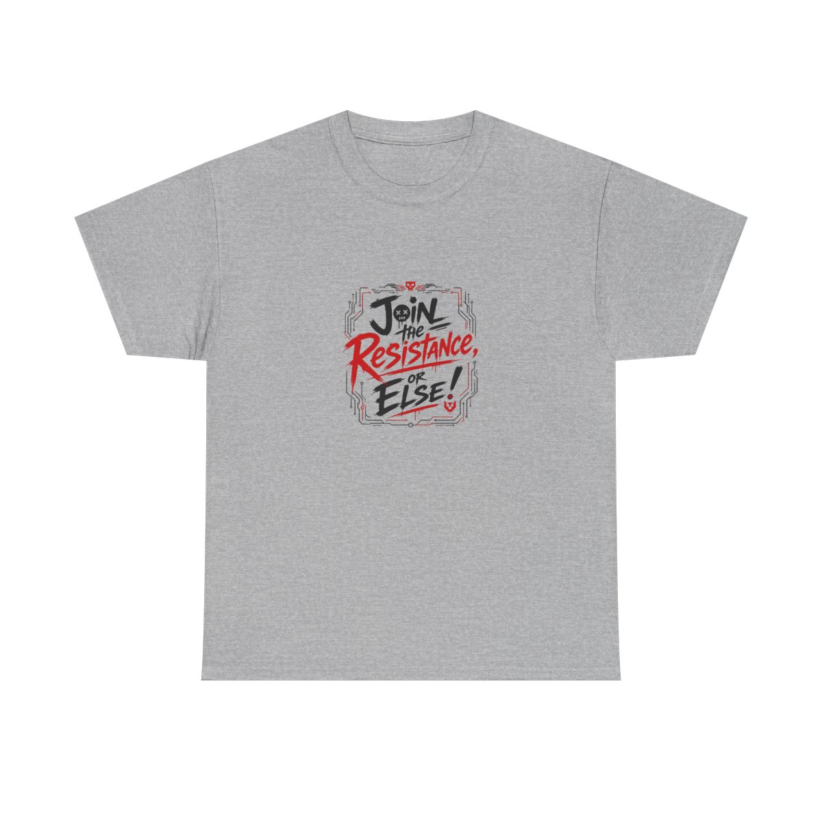Murder Drones Iconic Catchphrase Unisex Tee - alternate angle 3, merchandise