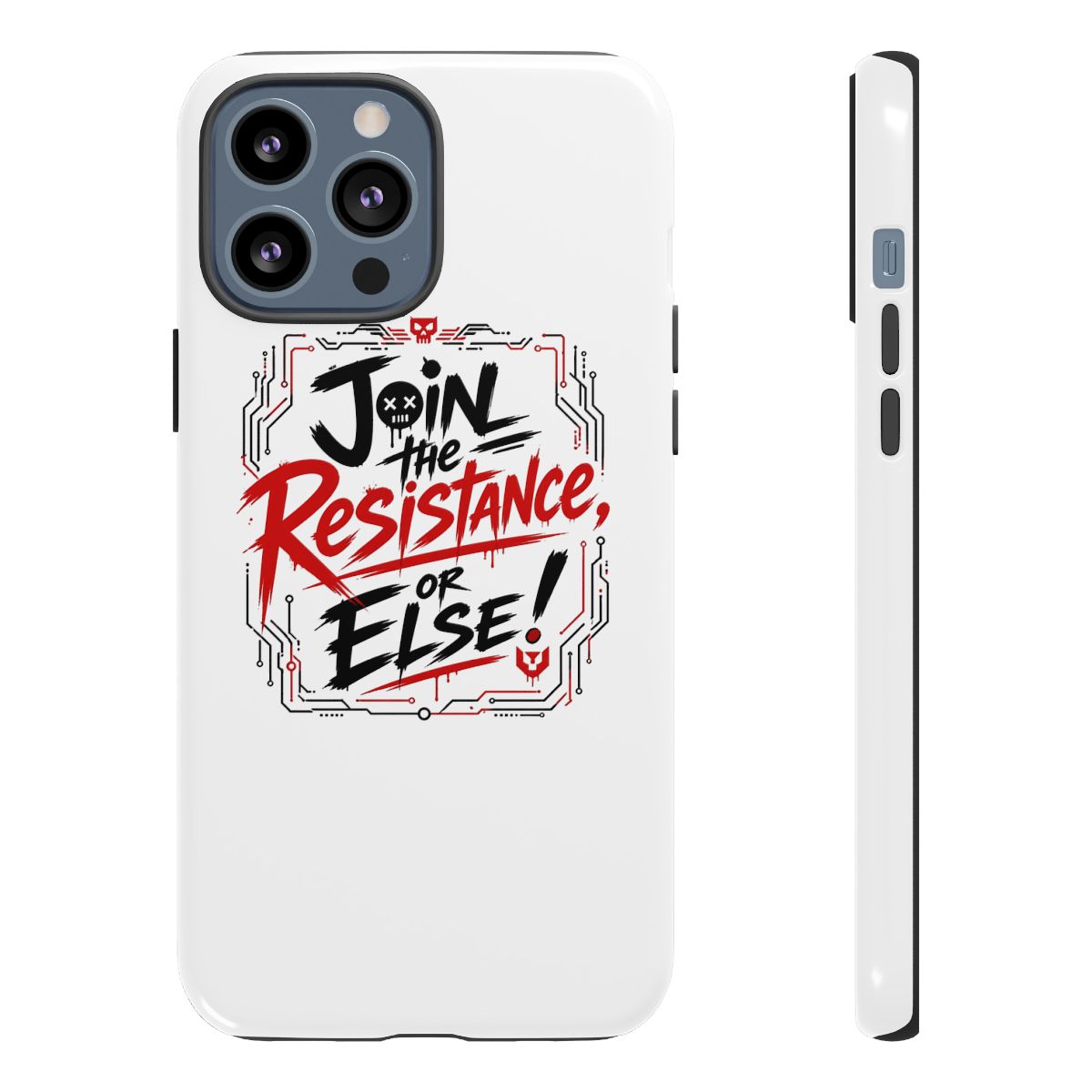 Murder Drones Iconic Catchphrase Phone Case - alternate angle 2, merchandise