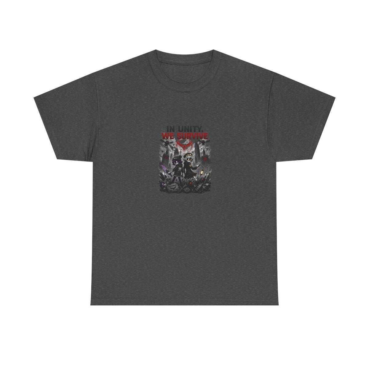 Murder Drones "In Unity, We Survive" Unisex Tee - alternate angle 4, merchandise