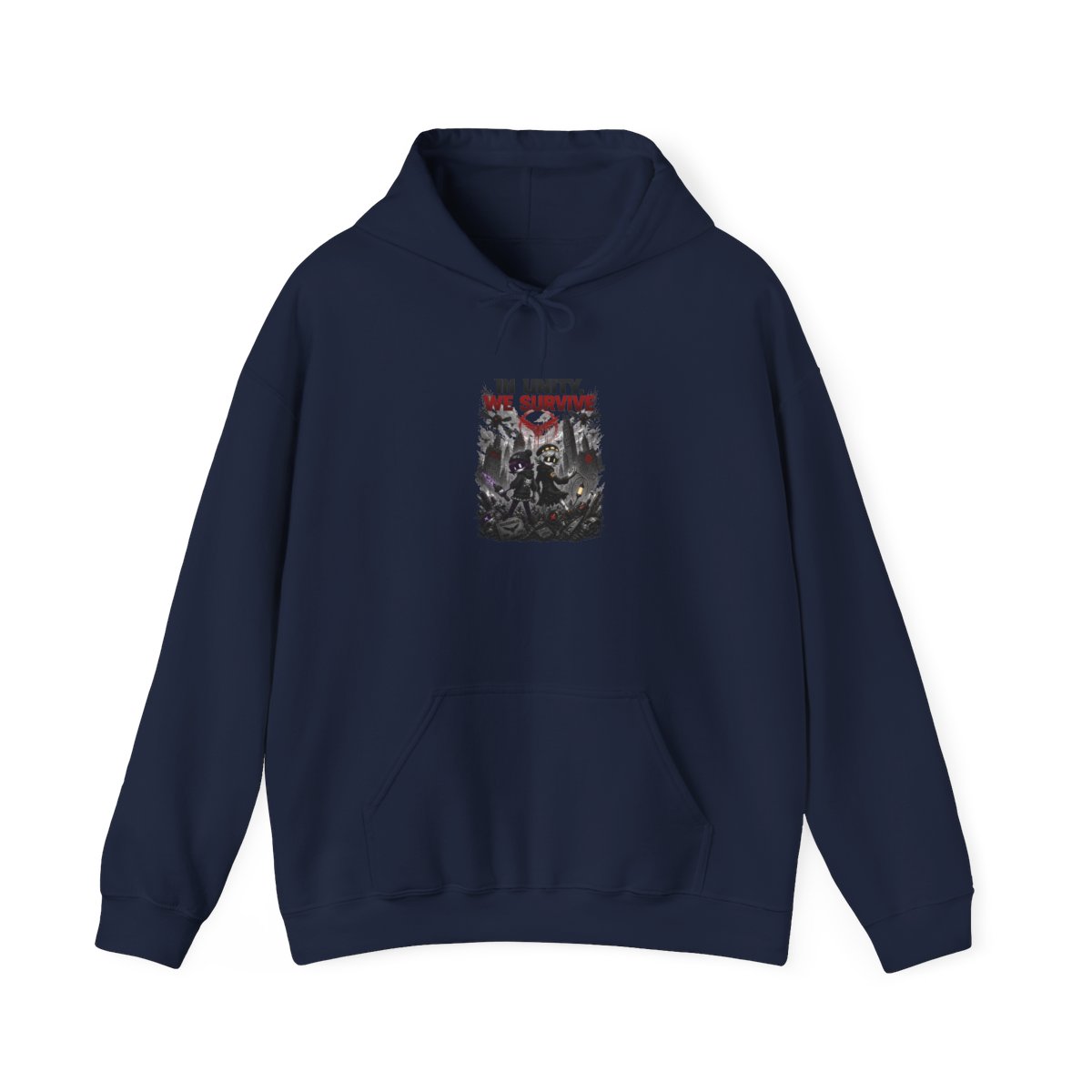 Murder Drones "In Unity, We Survive" Hoodie - alternate angle 5, merchandise